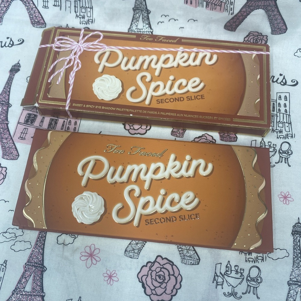 Too Faced Pumpkin Spice‎ Second Slice Eyeshadow Palette Brand New